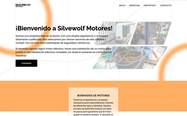 Screenshot of SW Motores