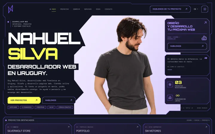 Screenshot of Portfolio